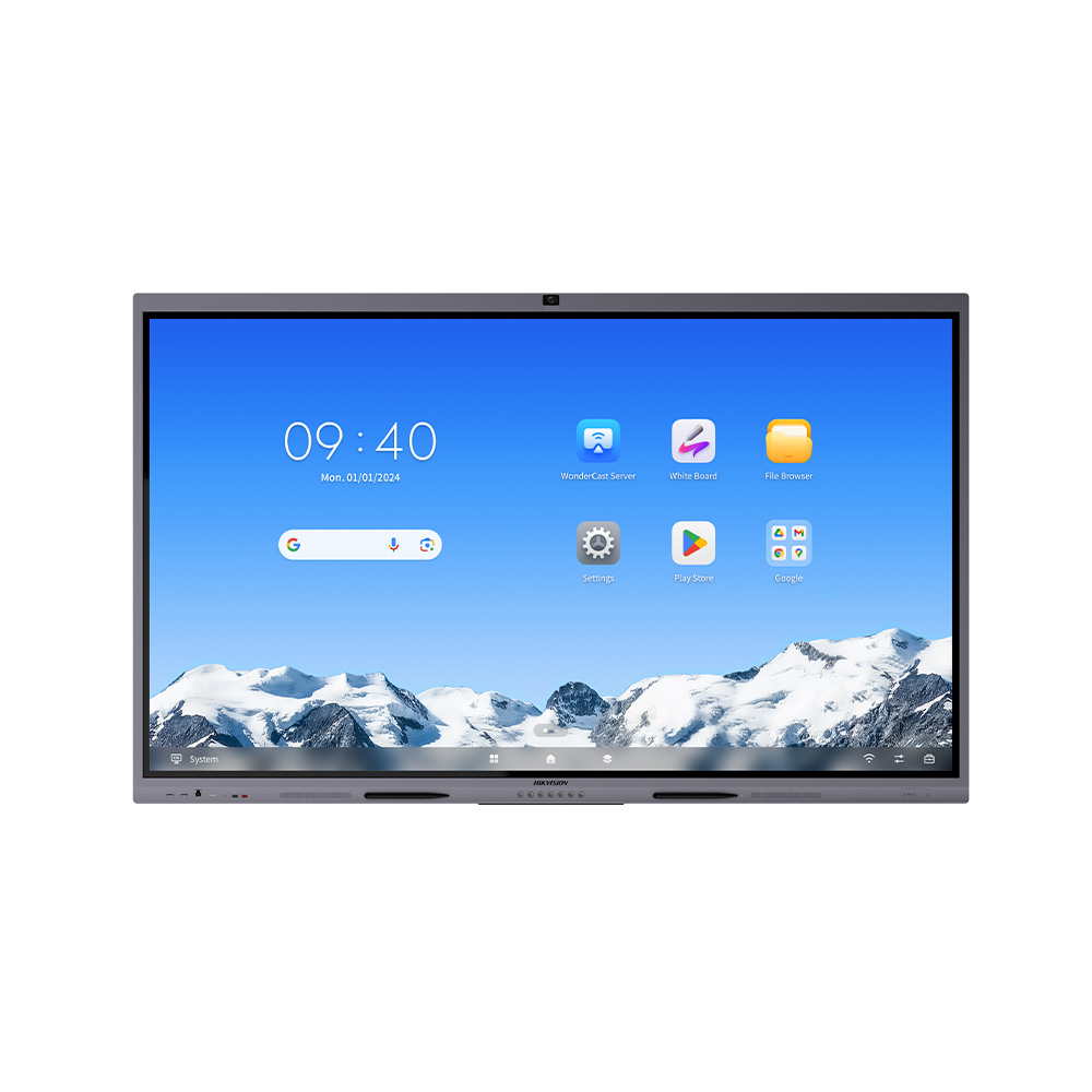 Hikvision DS-D5C65RB/B2L 65-inch 4K Interactive Flat Panel w/ Camera & Mics